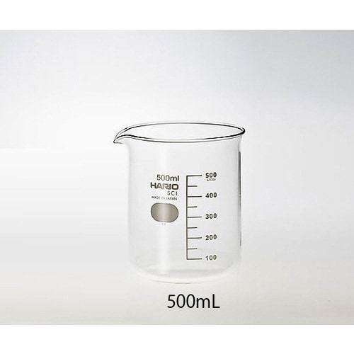 ビーカー (目安目盛付き) 500mL
