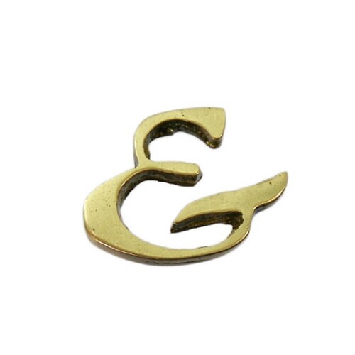 QL20−11 真鍮ゴールド文字 &