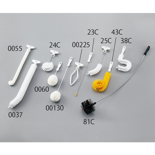 洗浄ブラシ(丸底フラスコ用)310×115×208