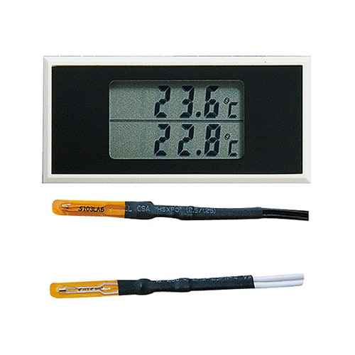 デュアル表示温度モジュール 0ー90℃