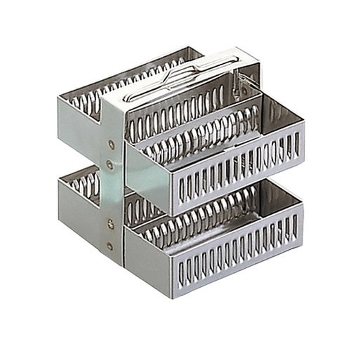 染色バット用ラック (ステンレス) 30枚用