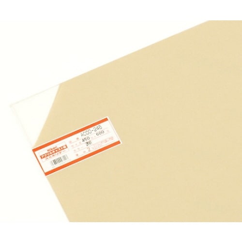 アクリルキャスト板 450×600×2mm 透明
