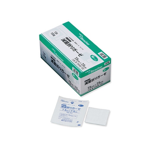 ベスケア滅菌折りガーゼS12−7575