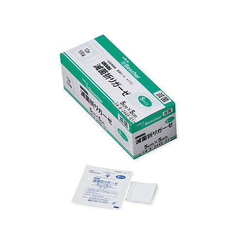 ベスケア 滅菌折りガーゼ 50×50mm