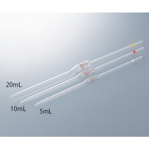 ホールピペット 7ml樹脂被覆