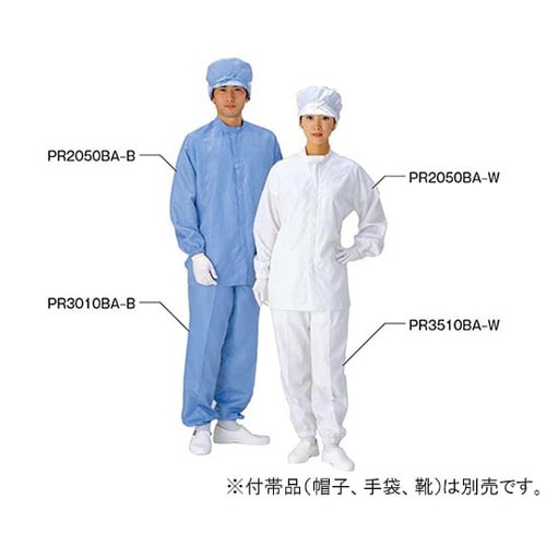 PR2050BA−W白色上衣兼用LL
