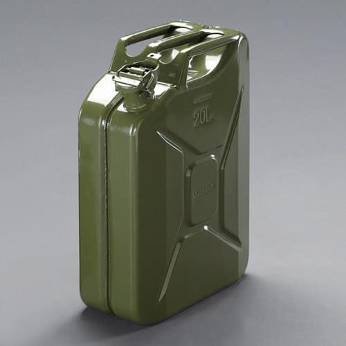 20L燃料携行缶(縦型/OD色)