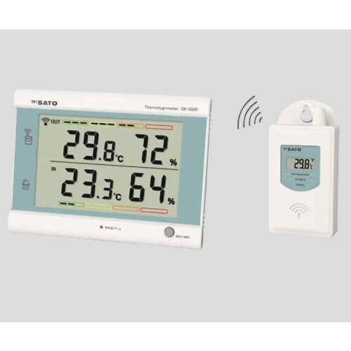 最高最低無線温湿度計
