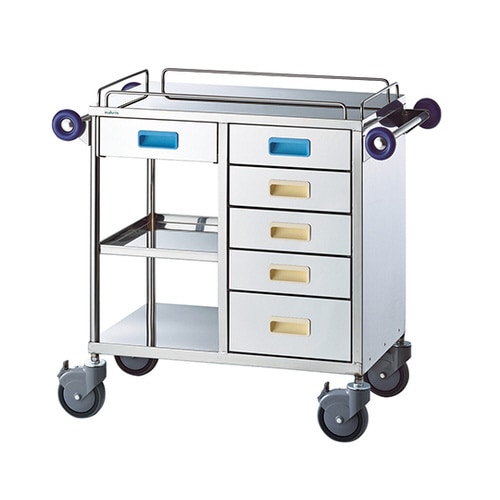 処置車 ステンレス棚板タイプ