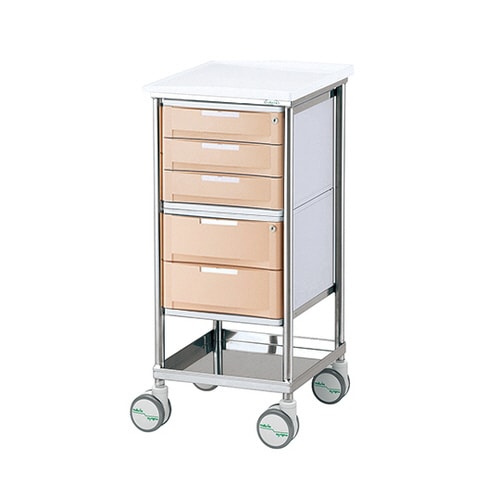 ナビスメイト・トレイワゴン 5段ピーチ