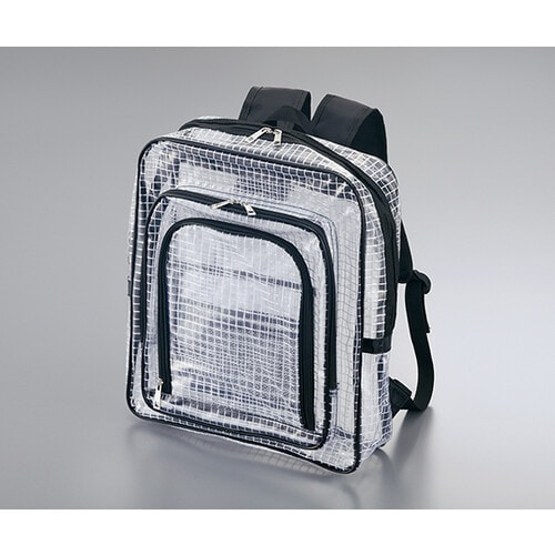 アズピュアPVCクリアバッグ クリアリュック