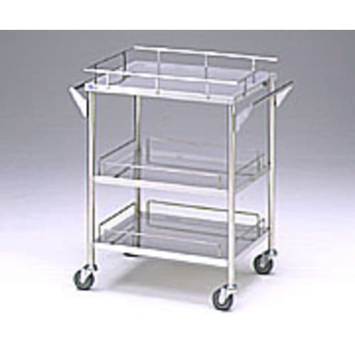 ステンレスパンチングワゴンSS−3P