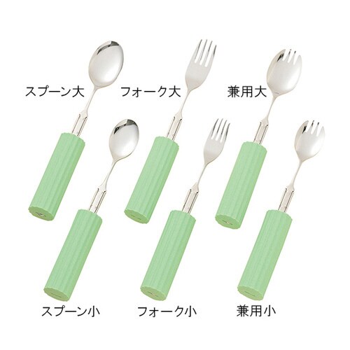 シリコンスポンジ付SS−28スプーン・フォーク小
