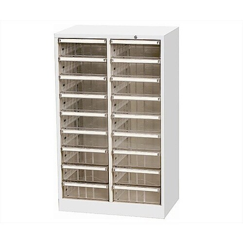 トレーキャビネット 深型9段2列