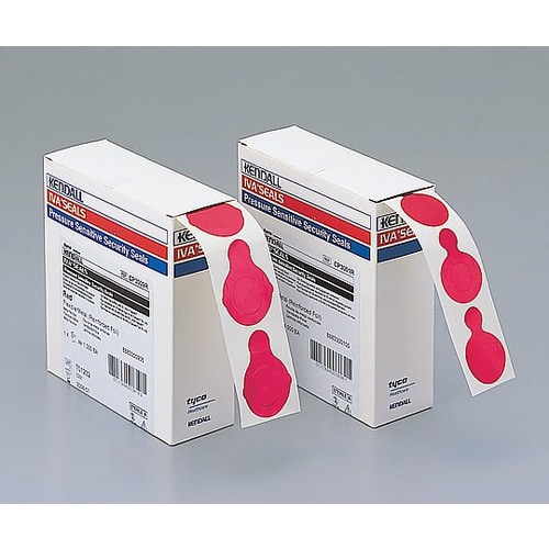 バイアル保護シールCP3009 赤36mm