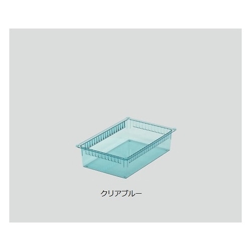AT ポリカトレー クリアブルー400×160
