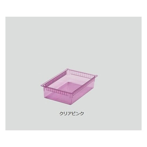 AT ポリカトレー クリアピンク 400×160