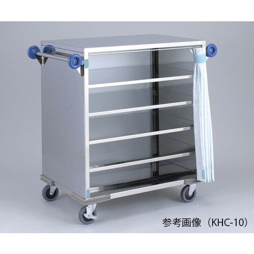 配膳車 (抗菌カーテン・両面タイプ) 20人用