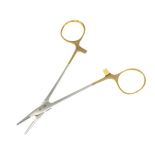 持針器(ダイヤチップ付)ヘガール持針器 130mm