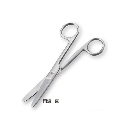 外科剪刀(ディスポタイプ6本入) 両鈍 直