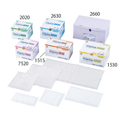 創傷パッド(シングルパットA) 200×200mm