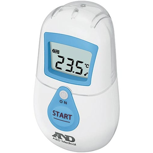 医≫非接触体温計 でこピッと ブルー