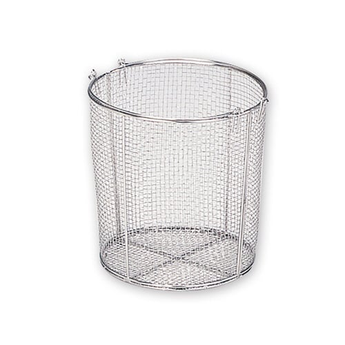 ステンレス丸型洗浄カゴ(テーパ付) 大