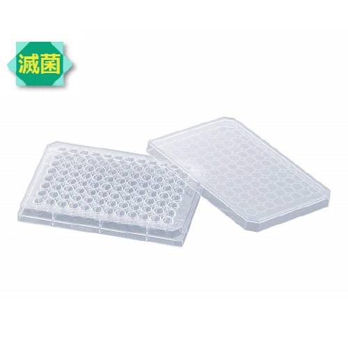 ビオラモ96ウェルプレート 平底蓋付滅菌370μL