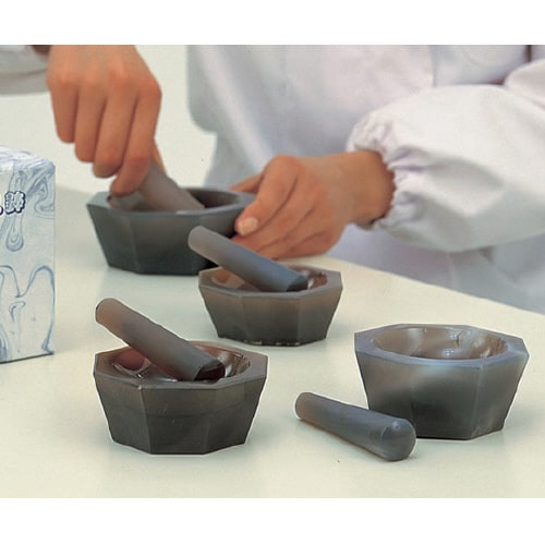 メノー乳鉢 浅型径75×径95×24mm 乳棒付