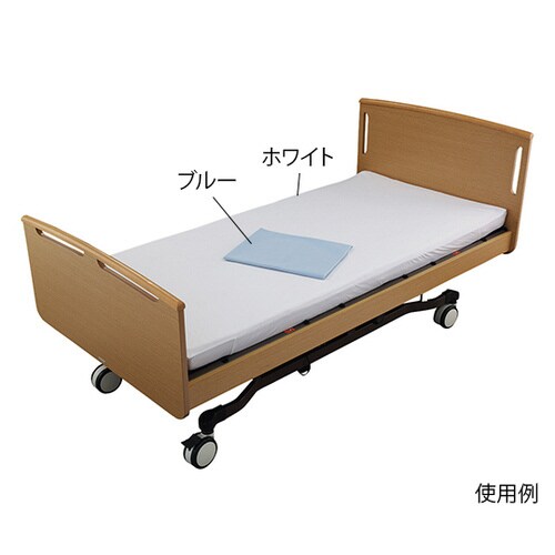 いつでもさらっと防水シーツ ブルー