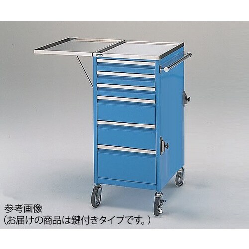 コンパクト救急カート BL(ブルー鍵付き)