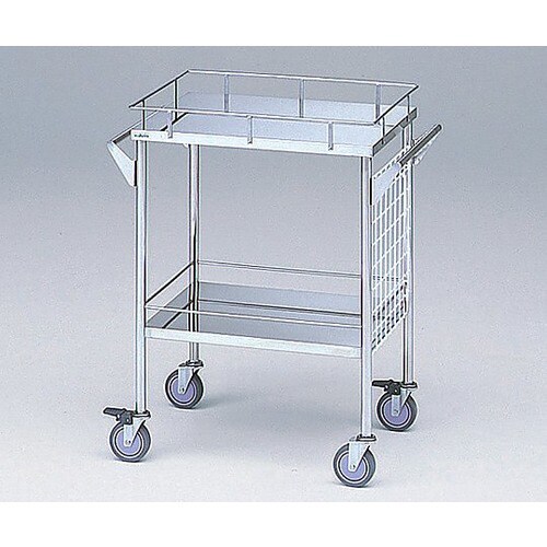 サイドネットワゴン 天板4方手摺付き