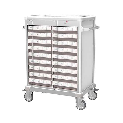 与薬カート18床用(与薬トレー付)