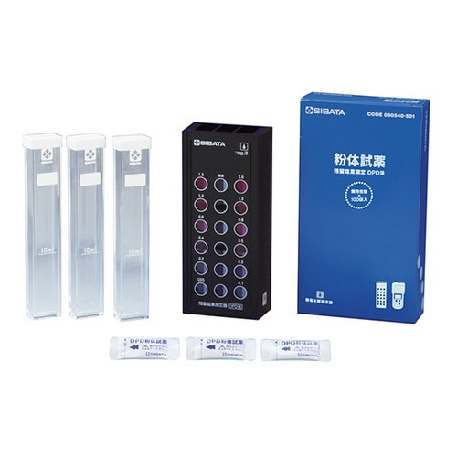 残留塩素測定器 DPD法 (試薬付き)
