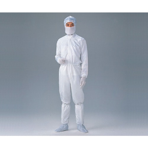 無塵衣FD171C男女兼用・ホワイト L