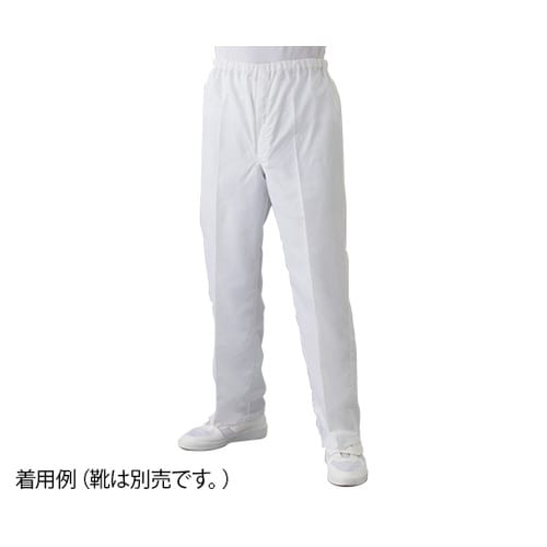 無塵衣FD300A パンツ・ホワイト L
