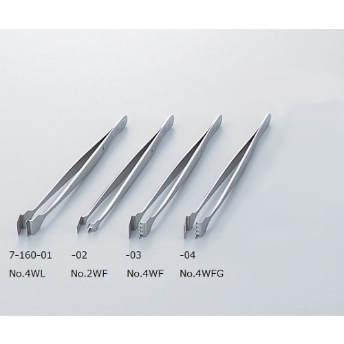 フラットピンセット NO.2WF