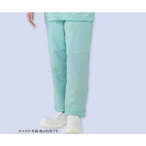 オートクレーブ対応クリーンパンツ 緑 M