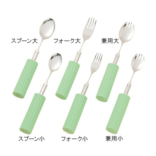 シリコンスポンジ付SS−28スプーン・フォーク大