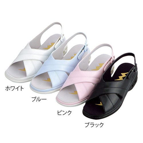 ナースシューズX ホワイト/23.0ー23.5cm