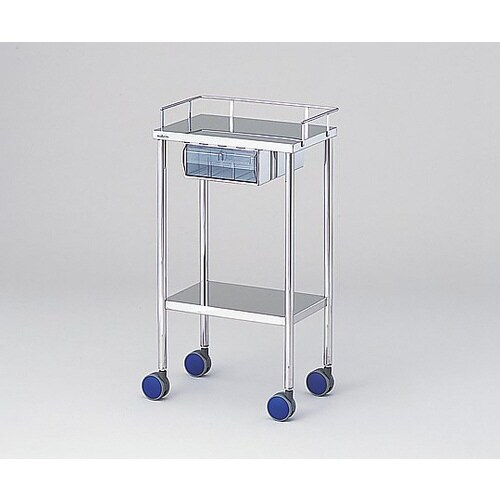 MRI用処置車 プラスチック引出し1連付
