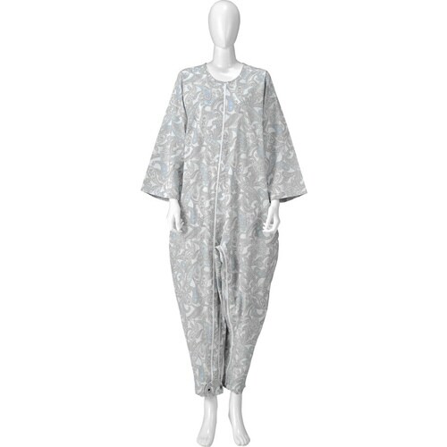 寝巻き (スリーシーズン) パールブルー/L