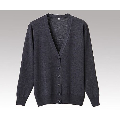 抗ピル長袖カーディガン ネイビー M