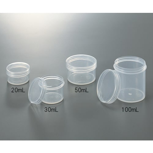 プラ壺(透明) 100mL