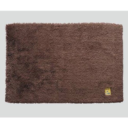 Ag+バスマット ブラウン 700×1000