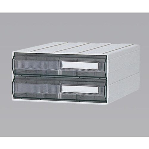 カセッター A4タイプ(引出2段)クリアー