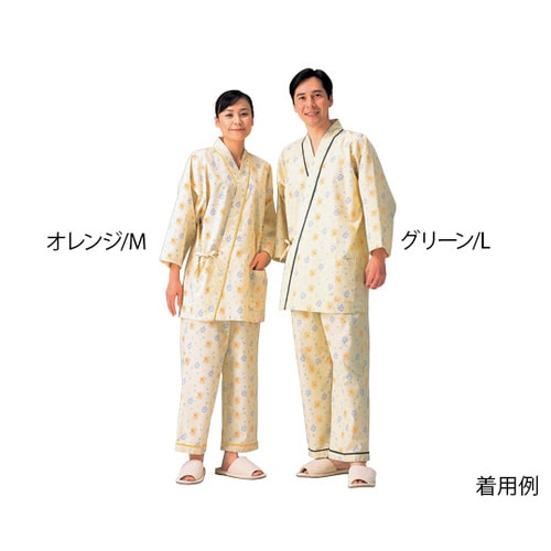 サンホスピタル病衣 (セパレーツ) ブラウンLL