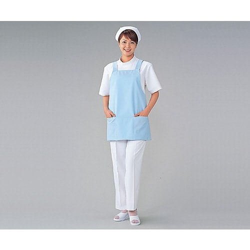 エプロンG (ショート丈/フリーサイズ) サックス