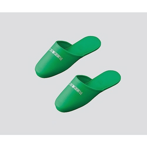 抗菌防臭加工スリッパ 348584 緑