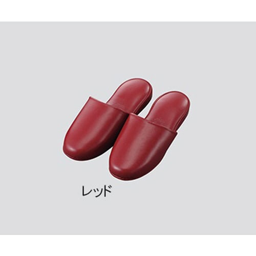 抗菌ビニールスリッパ レッド 348550